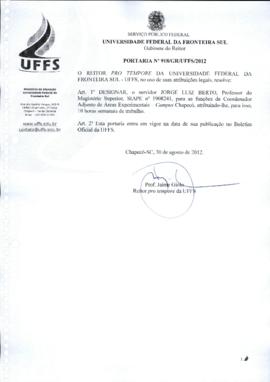 Portaria 918-GR-2012