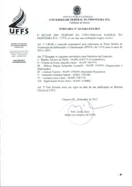 Portaria 431-GR-2012