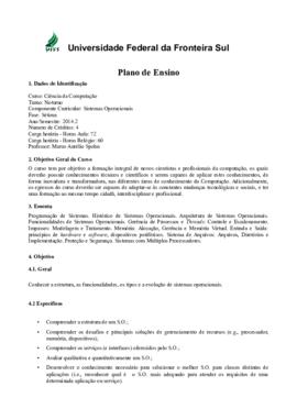 Sistemas Operacionais
