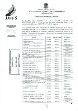 Portaria 170-GR-2012