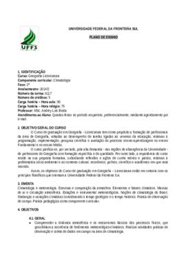 Climatologia