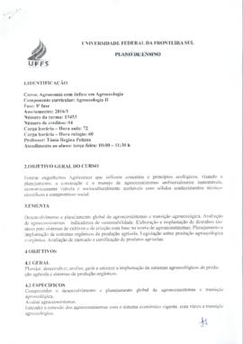 Agroecologia II