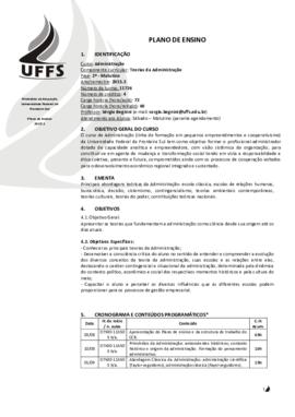 Teorias da Administração