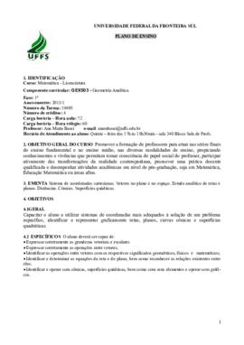 Geometria Analítica