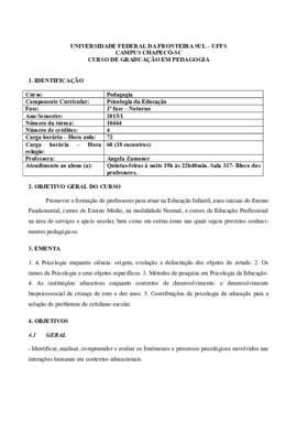 Psicologia da Educação