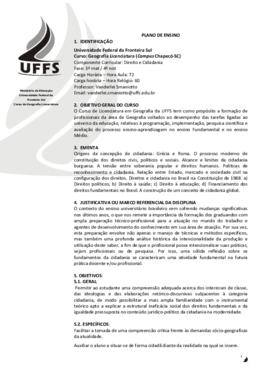 Direitos e Cidadania