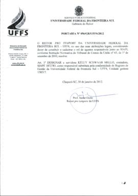 Portaria 056-GR-2012