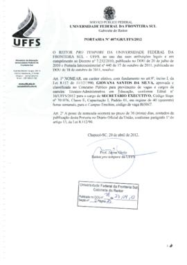 Portaria 407-GR-2012