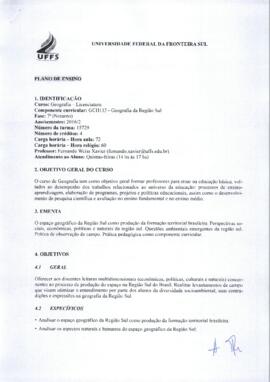 Geografia da Região Sul