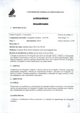 Cartografia Temática