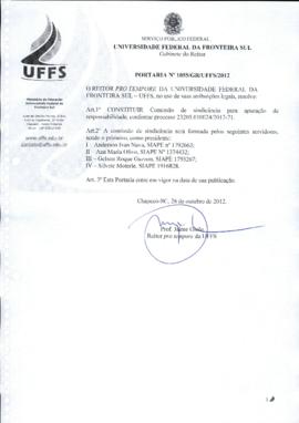 Portaria 1055-GR-2012