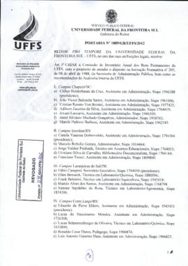 Portaria 1089-GR-2012