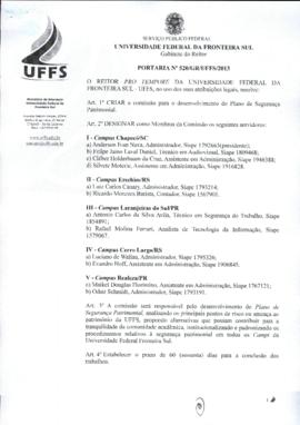 Portaria 520-GR-2013