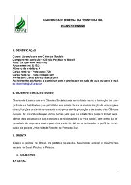 Ciência Política no Brasil