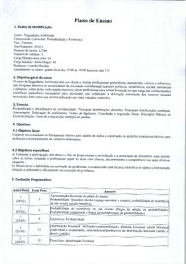 Probabilidade e Estatística
