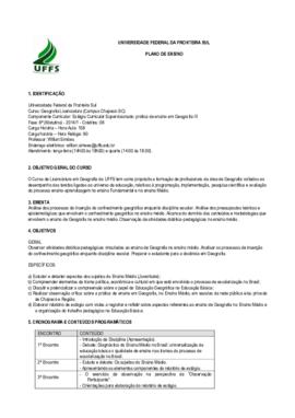 Estágio Curricular Supervisionado III
