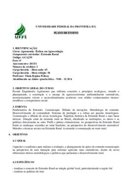 Extensão Rural