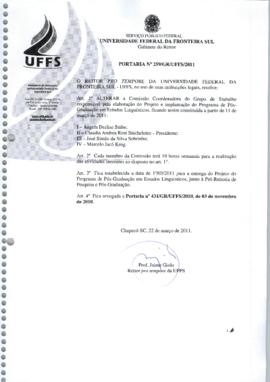 Portaria 259-GR-2011
