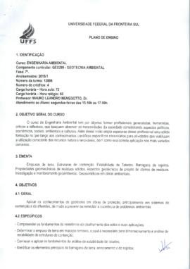 Geotecnia Ambiental