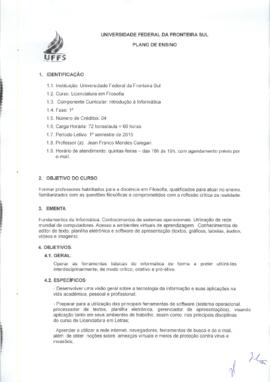 Introdução à Informática