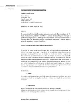 Metodologia Científica