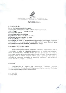 Estudos Interdisciplinares II