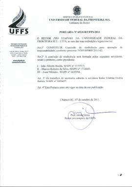 Portaria 692-GR-2011