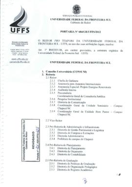 Portaria 684-GR-2012