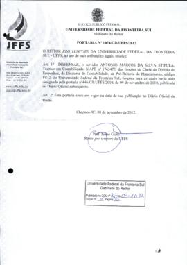 Portaria 1078-GR-2012