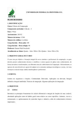 Cálculo I