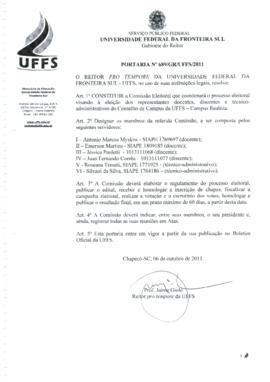 Portaria 689-GR-2011