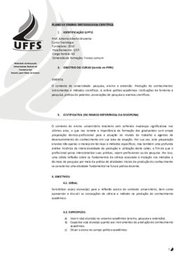 Metodologia Científica