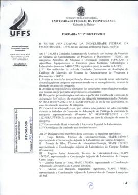 Portaria 1171-GR-2012