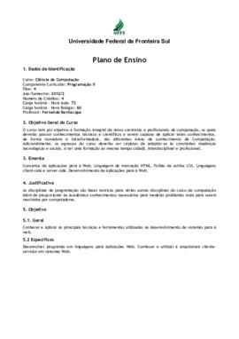 Programação II