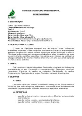 Hidrologia