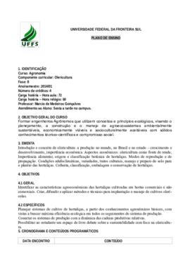 Olericultura