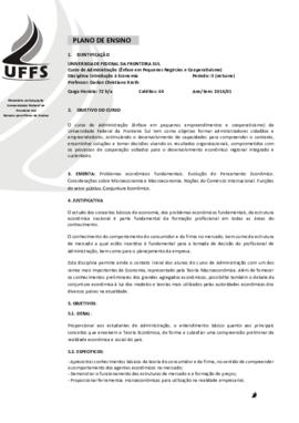 Introdução à Economia