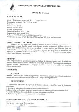 Cálculo Numérico