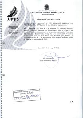 Portaria 268-GR-2011