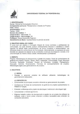 Planejamento e Gestão de Projetos