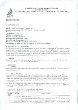 Leitura e Produção Textual I