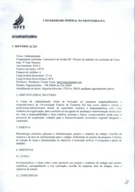 Laboratório de Gestão III