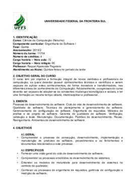Engenharia de Software I