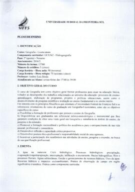 Hidrogeografia