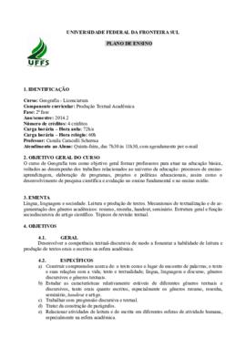 Produção Textual Acadêmica