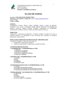 Contabilidade Introdutória