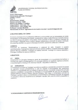 Fisiologia I
