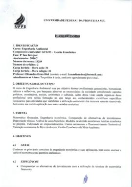 Gestão Econômica