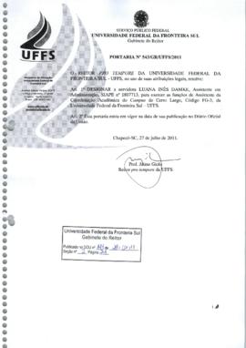 Portaria 543-GR-2011
