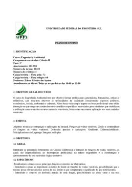 Cálculo II
